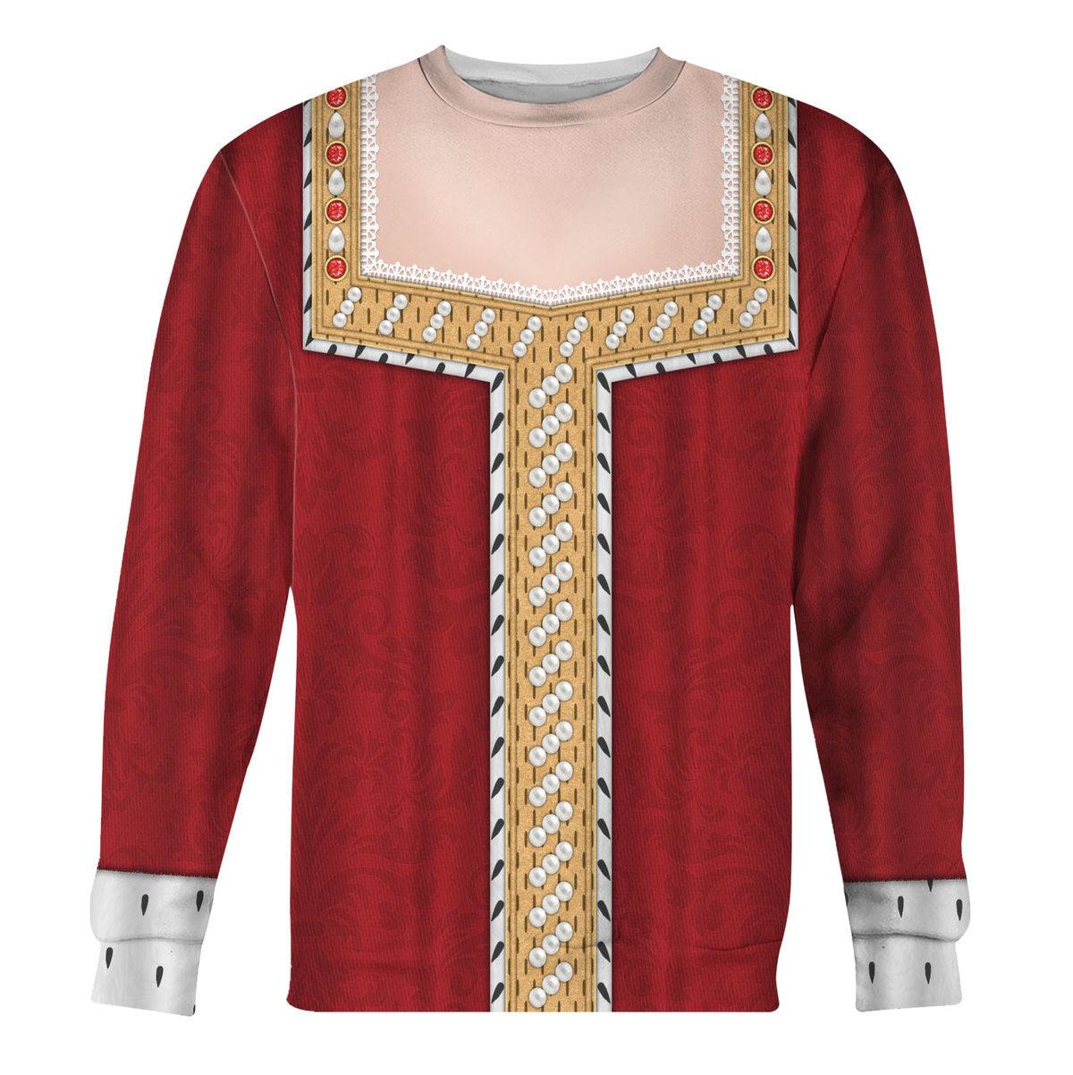 Gearhomie Elizabeth of York Costume Hoodie Sweatshirt T-Shirt Tracksuit - Gearhomie.com