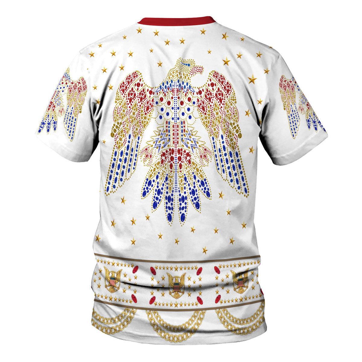 Gearhomie Elvis Aloha Costume from Hawaii New Hoodie Sweatshirt T-Shirt Sweatpants - Gearhomie.com