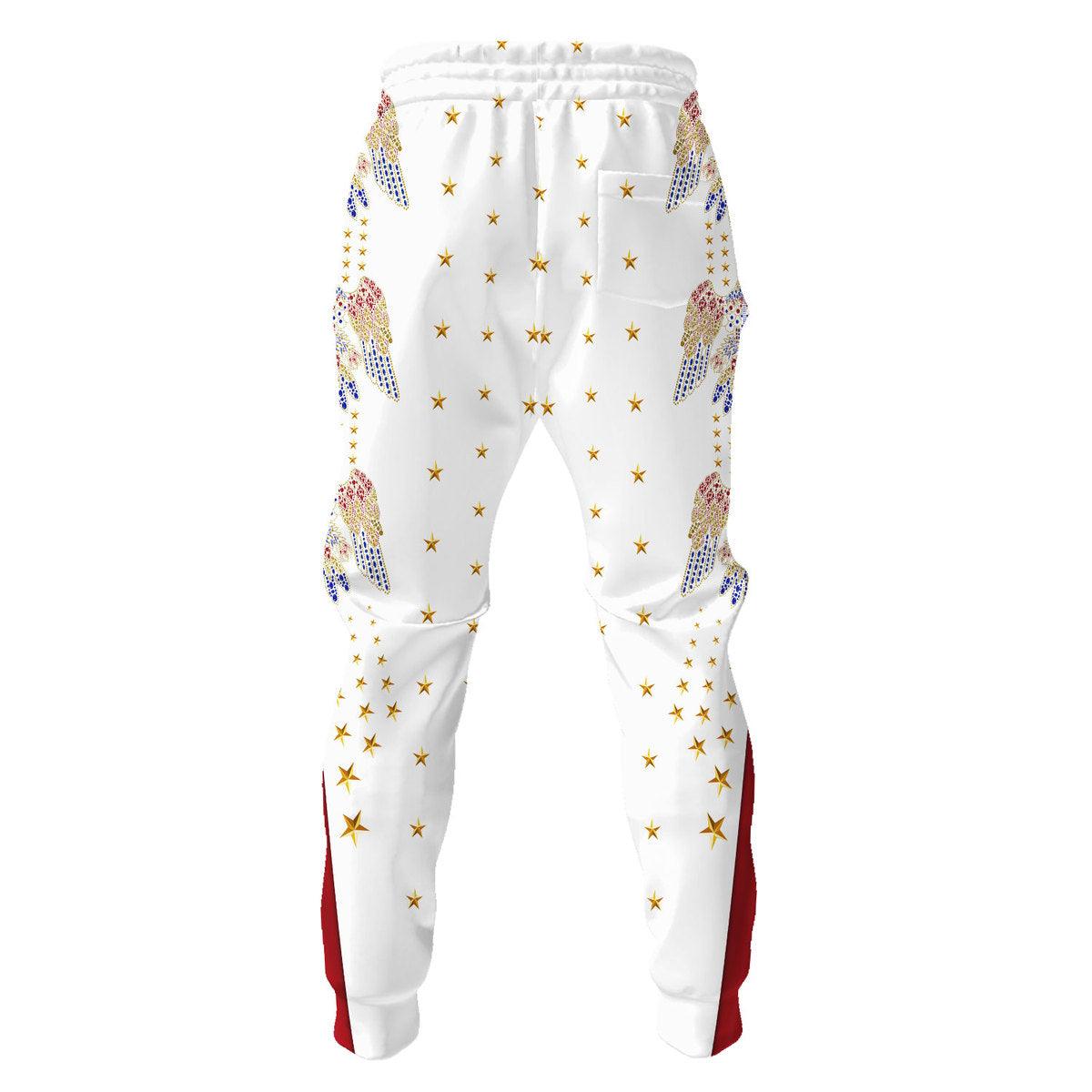 Gearhomie Elvis Aloha Costume from Hawaii New Hoodie Sweatshirt T-Shirt Sweatpants - Gearhomie.com
