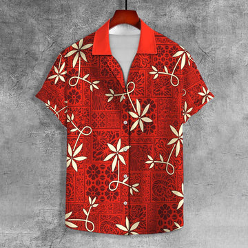 CustomsPig Elvis Blue Hawaii Shirt UNISEX CASUAL HAWAIIAN SHIRT - CustomsPig.com