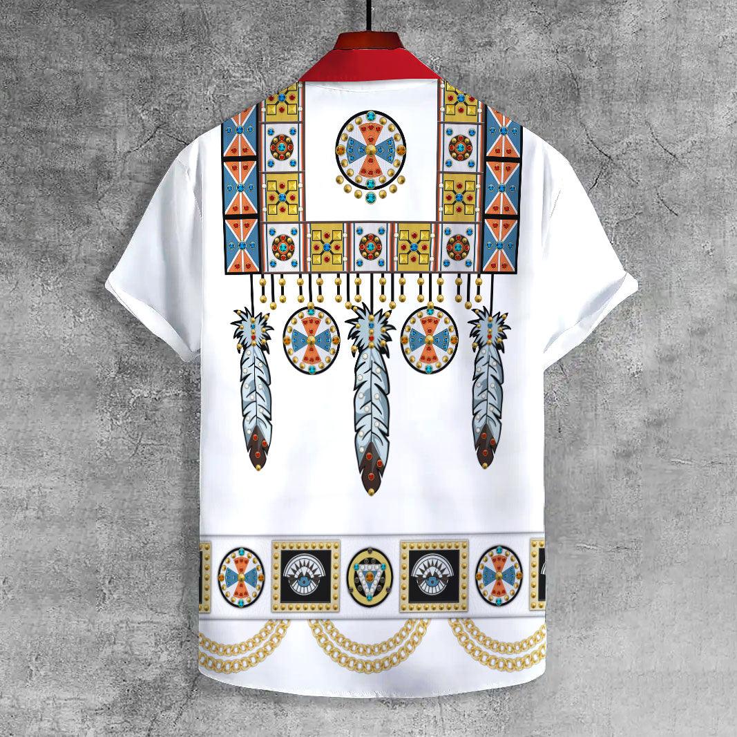CustomsPig Elvis Chief UNISEX CASUAL HAWAIIAN SHIRT - CustomsPig.com
