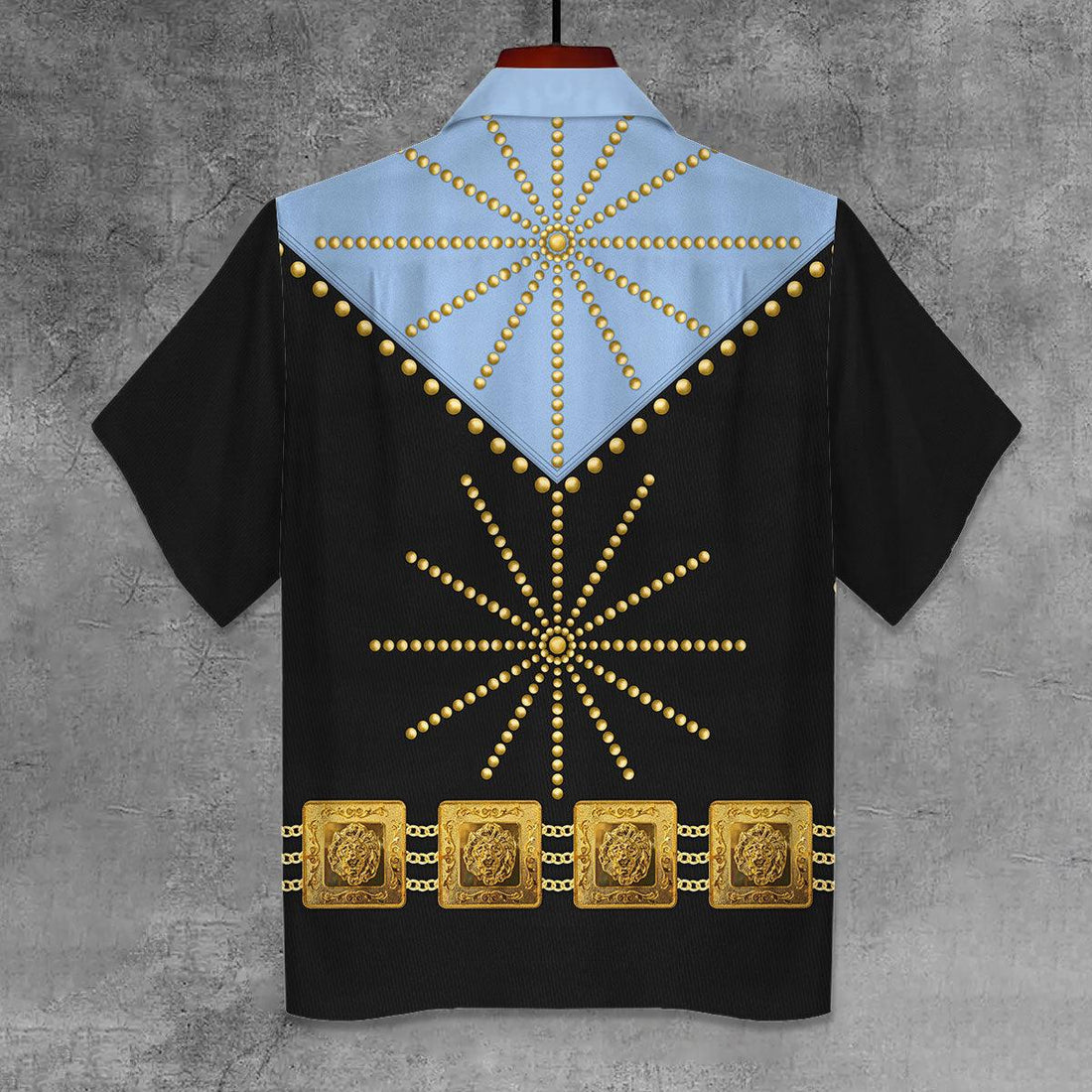 Gearhomie Elvis Cisco Blue Unisex Hawaii Shirt - Gearhomie.com