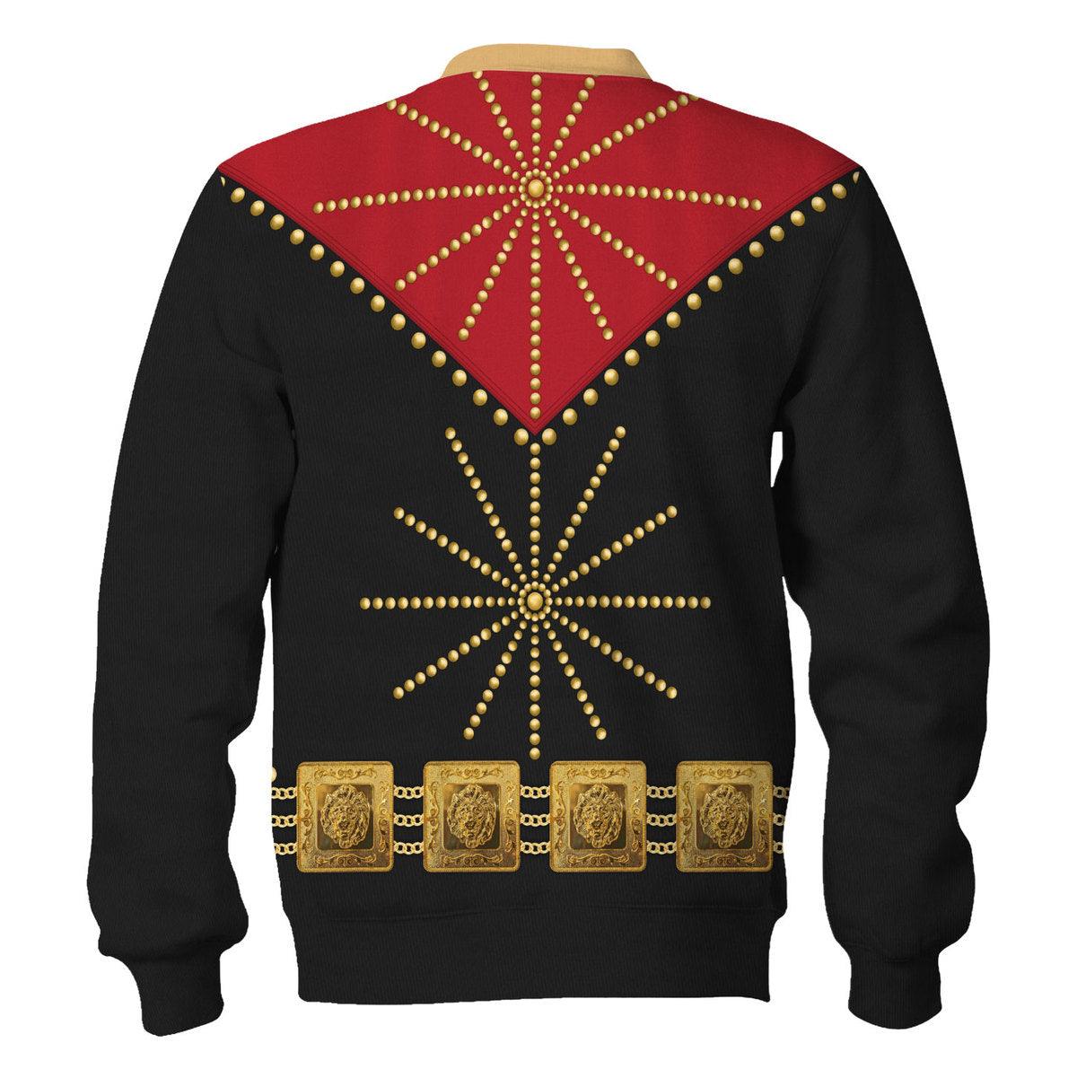 Gearhomie Elvis Cisco Red Costume Hoodie Sweatshirt T-Shirt Sweatpants - Gearhomie.com
