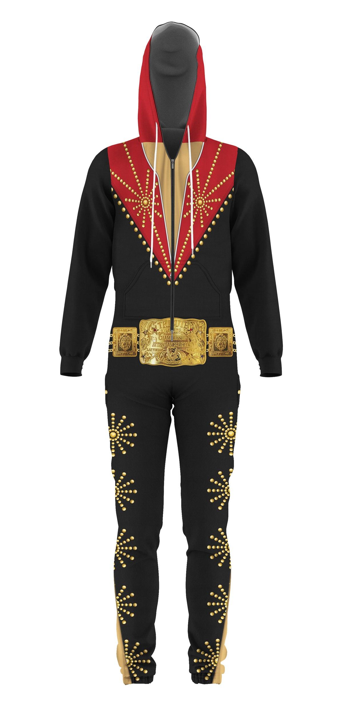CustomsPig Elvis Cisco Red jumpsuit Costume - CustomsPig.com
