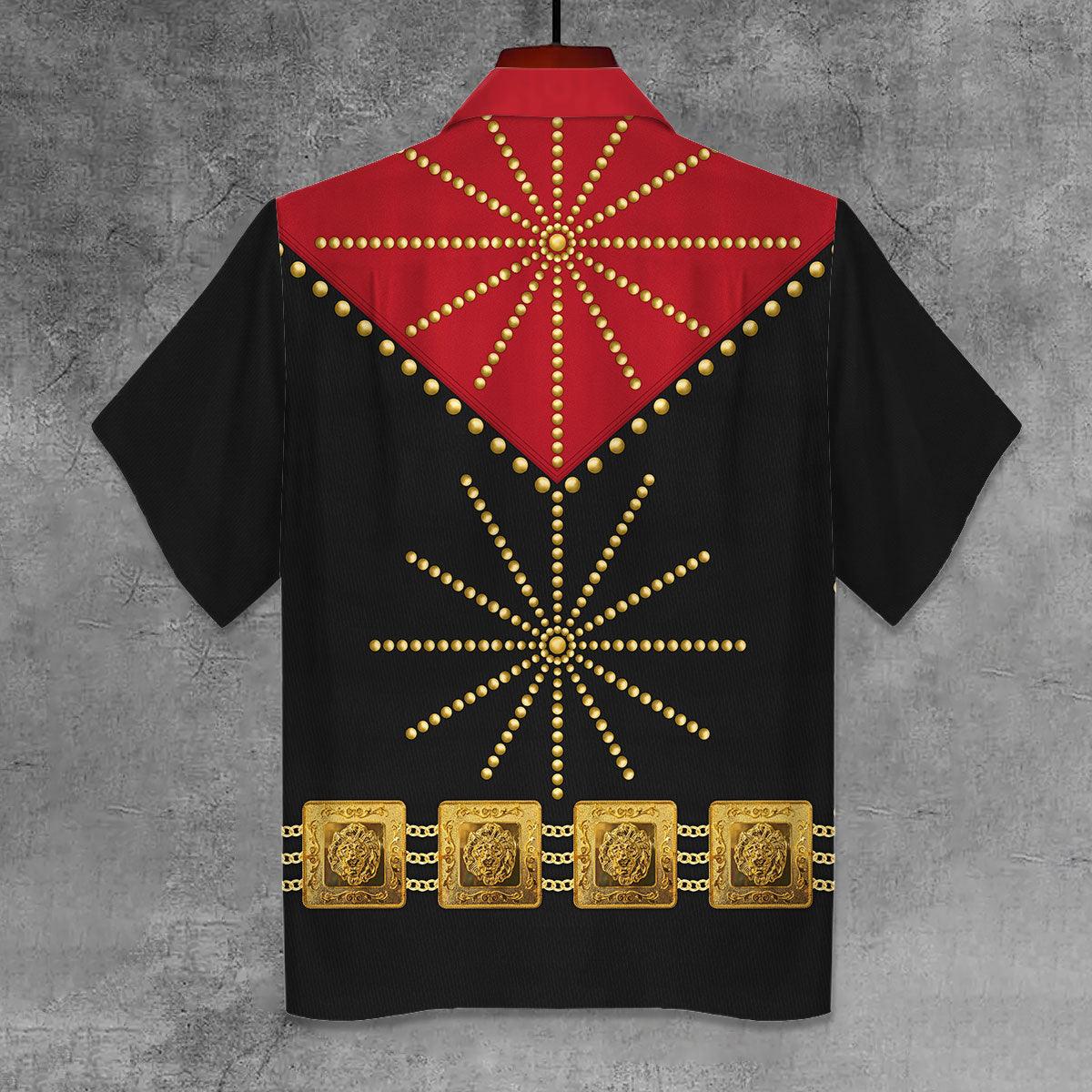 Gearhomie Elvis Cisco Red Unisex Hawaii Shirt - Gearhomie.com