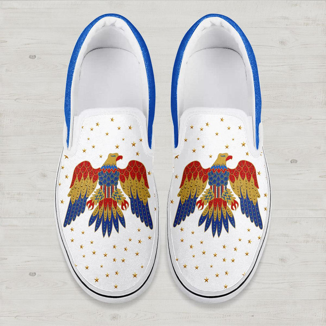 Gearhomie Elvis Eagle Slip On Shoes - Gearhomie.com