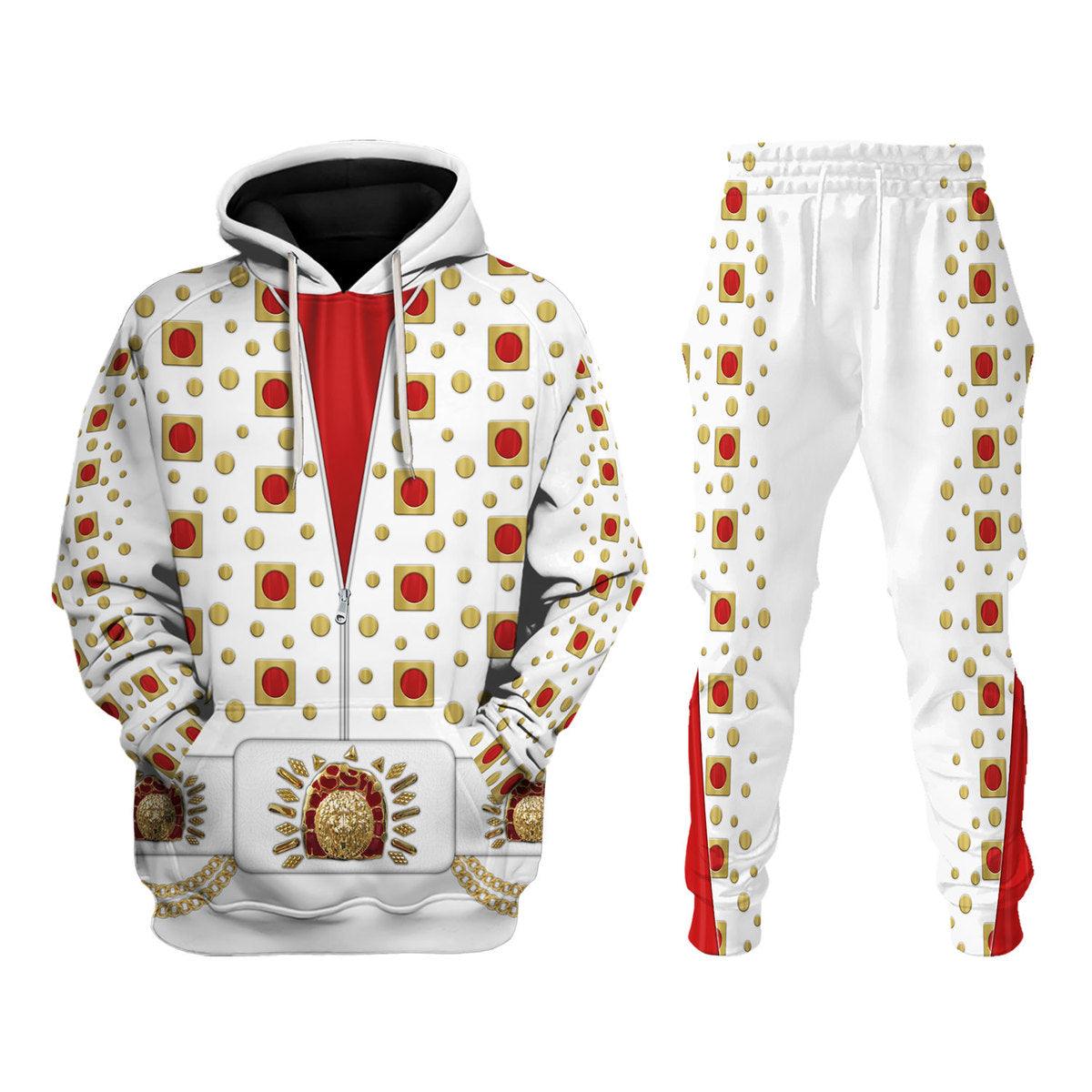 Gearhomie Elvis Eyelet Suit Costume Hoodie Sweatshirt T-Shirt Sweatpants - Gearhomie.com