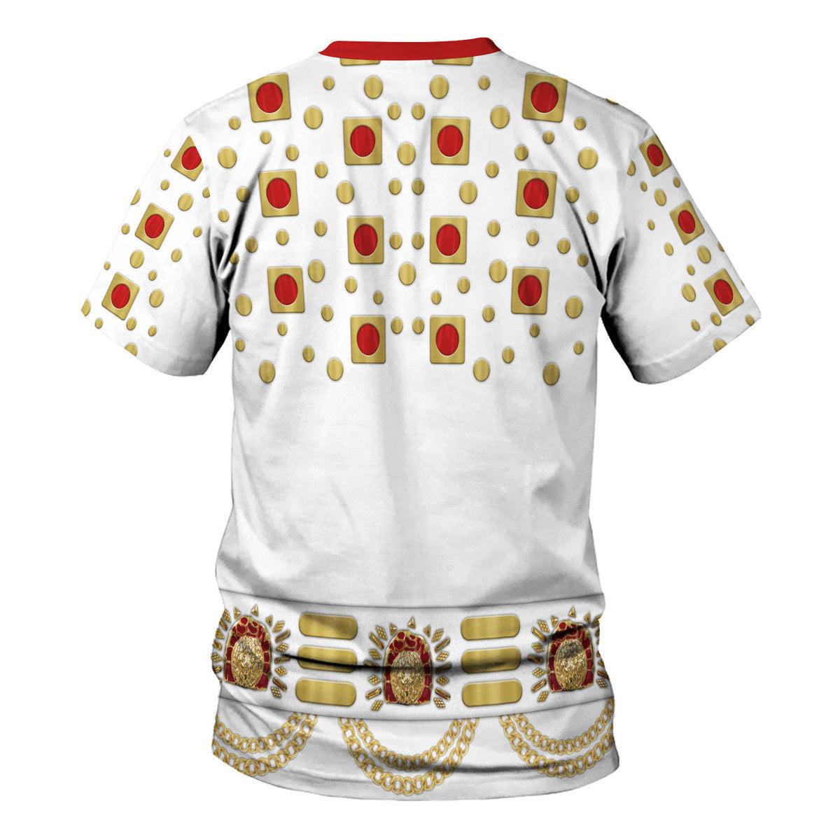 Gearhomie Elvis Eyelet Suit Costume Hoodie Sweatshirt T-Shirt Sweatpants - Gearhomie.com