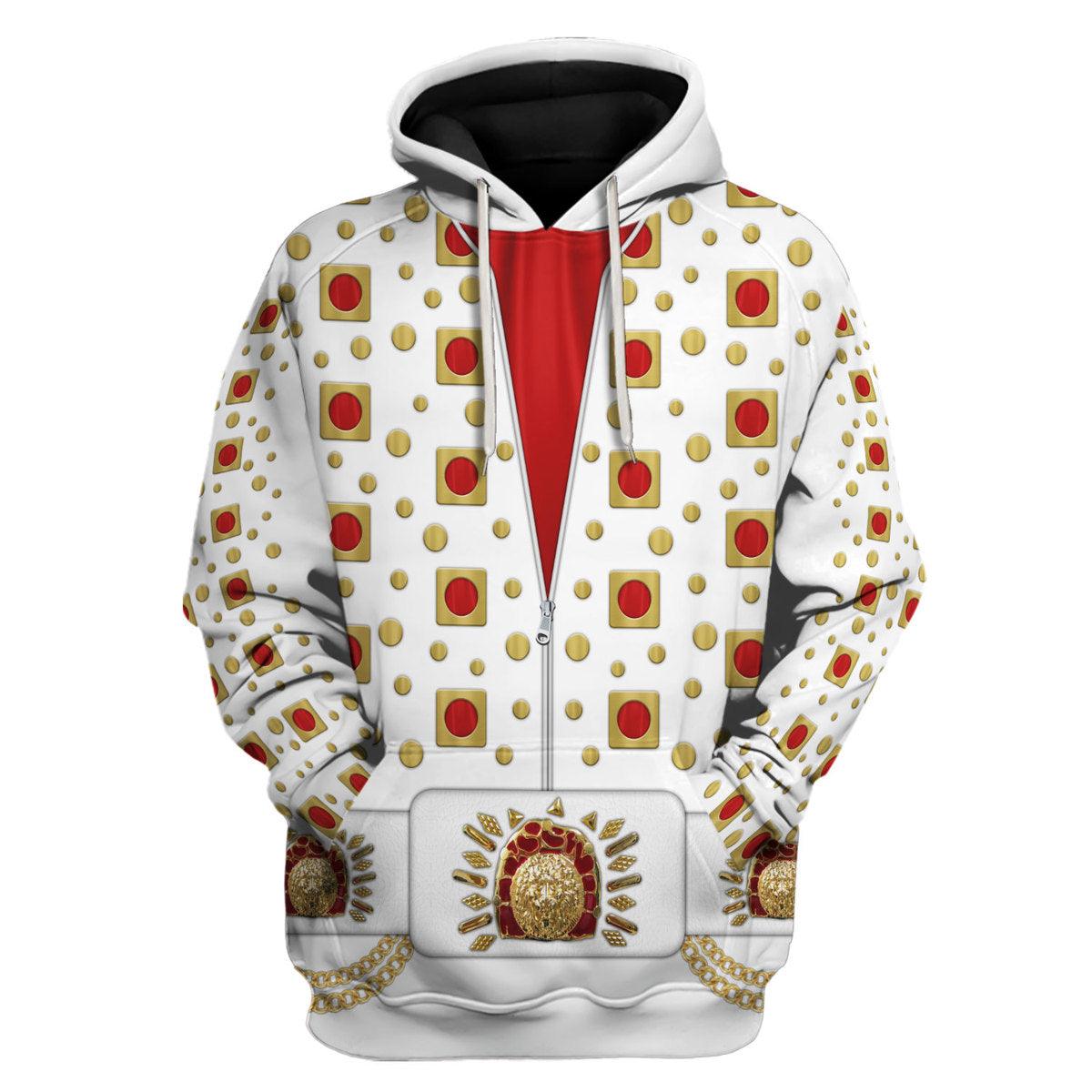 Gearhomie Elvis Eyelet Suit Costume Hoodie Sweatshirt T-Shirt Sweatpants - Gearhomie.com