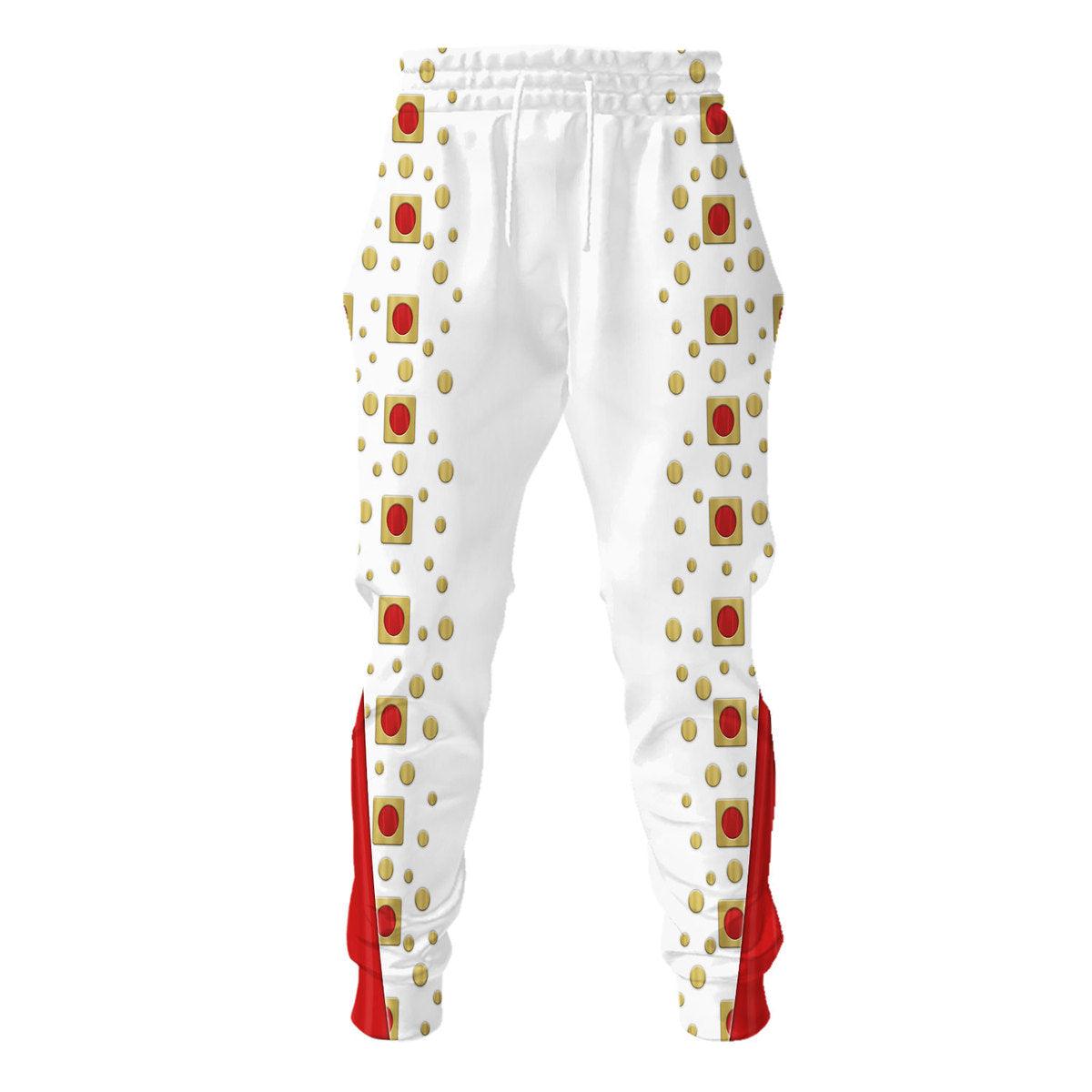 Gearhomie Elvis Eyelet Suit Costume Hoodie Sweatshirt T-Shirt Sweatpants - Gearhomie.com