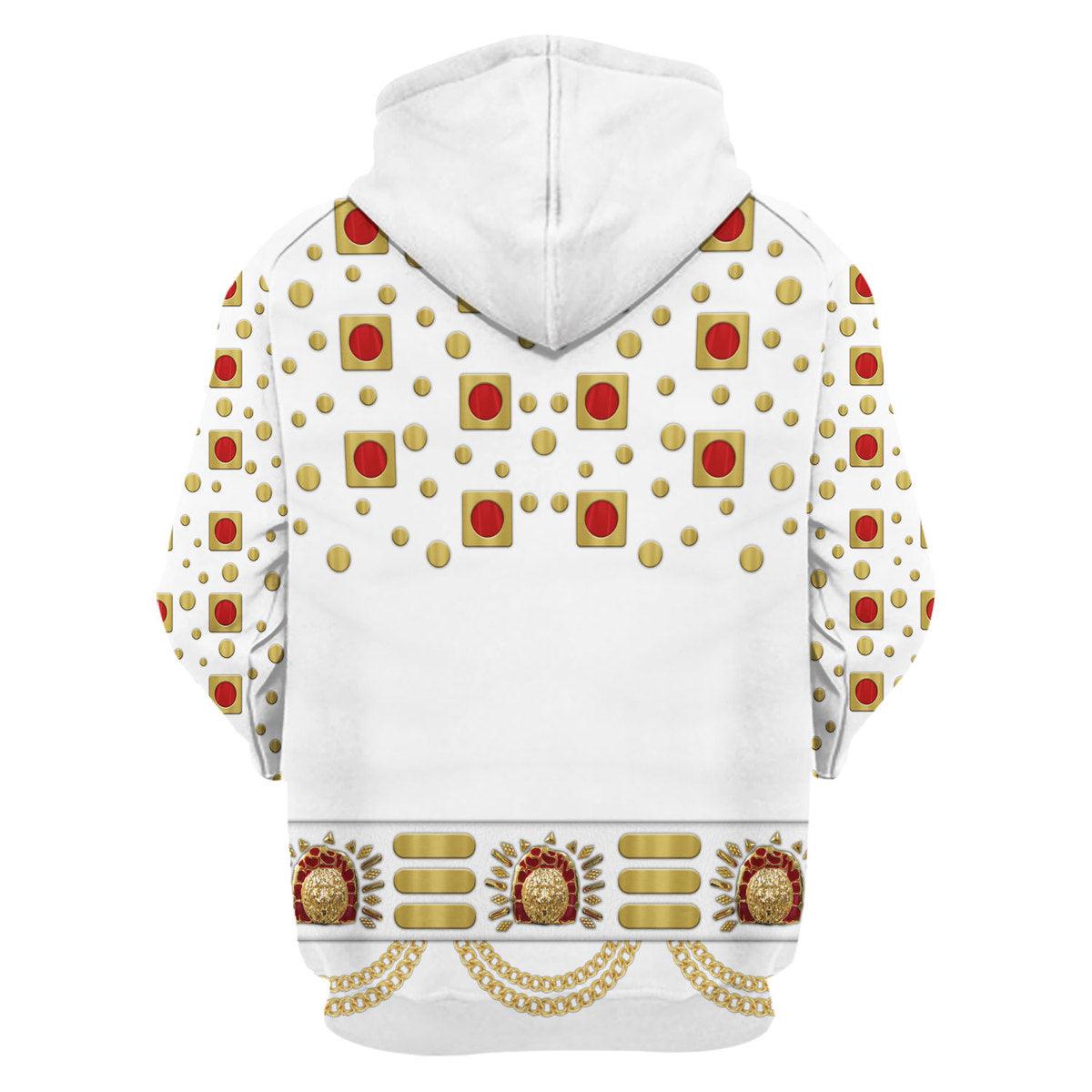 Gearhomie Elvis Eyelet Suit Costume Hoodie Sweatshirt T-Shirt Sweatpants - Gearhomie.com