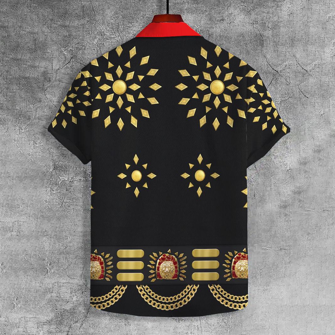 CustomsPig Elvis Matador UNISEX CASUAL HAWAIIAN SHIRT - CustomsPig.com