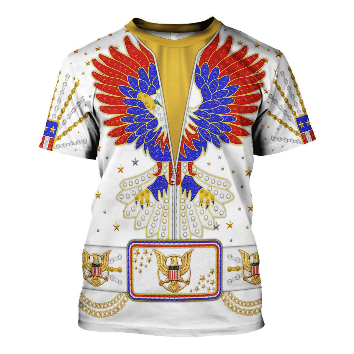 Gearhomie Elvis New Generation Eagle Costume Hoodie Sweatshirt T-Shirt Sweatpants - Gearhomie.com