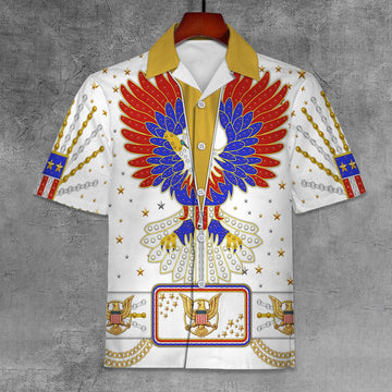 Gearhomie Elvis New Generation Eagle Unisex Hawaii Shirt - Gearhomie.com