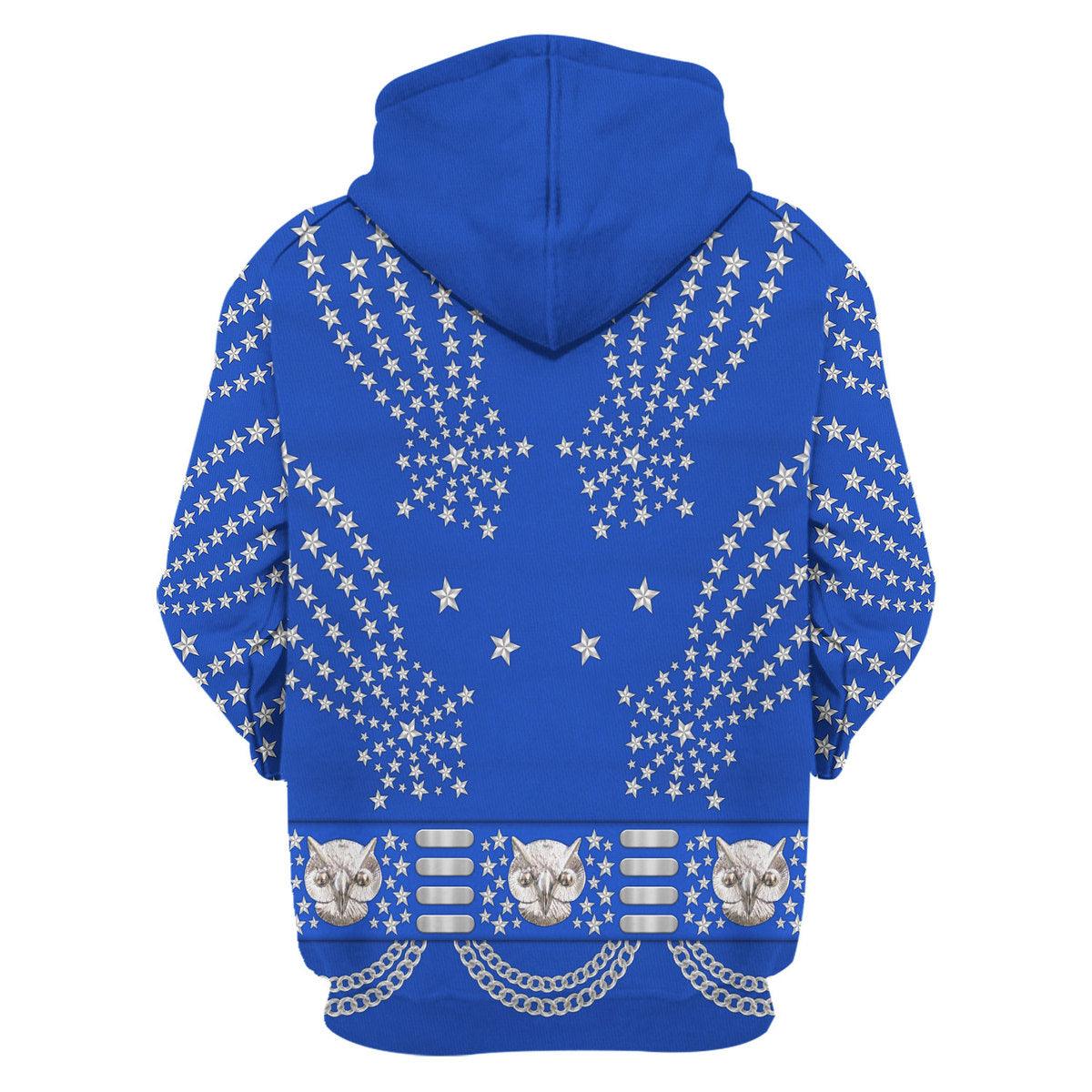 Gearhomie Elvis Owl Costume Hoodie Sweatshirt T-Shirt Sweatpants - Gearhomie.com