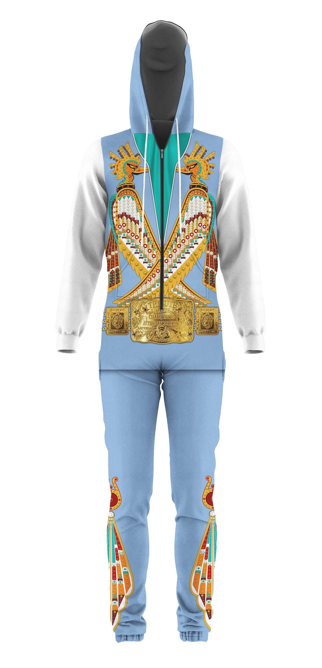 CustomsPig Elvis Prehistoric Bird jumpsuit Costume - CustomsPig.com