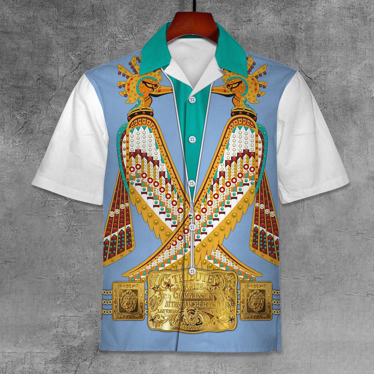 Gearhomie Elvis Prehistoric Bird Unisex Hawaii Shirt - Gearhomie.com