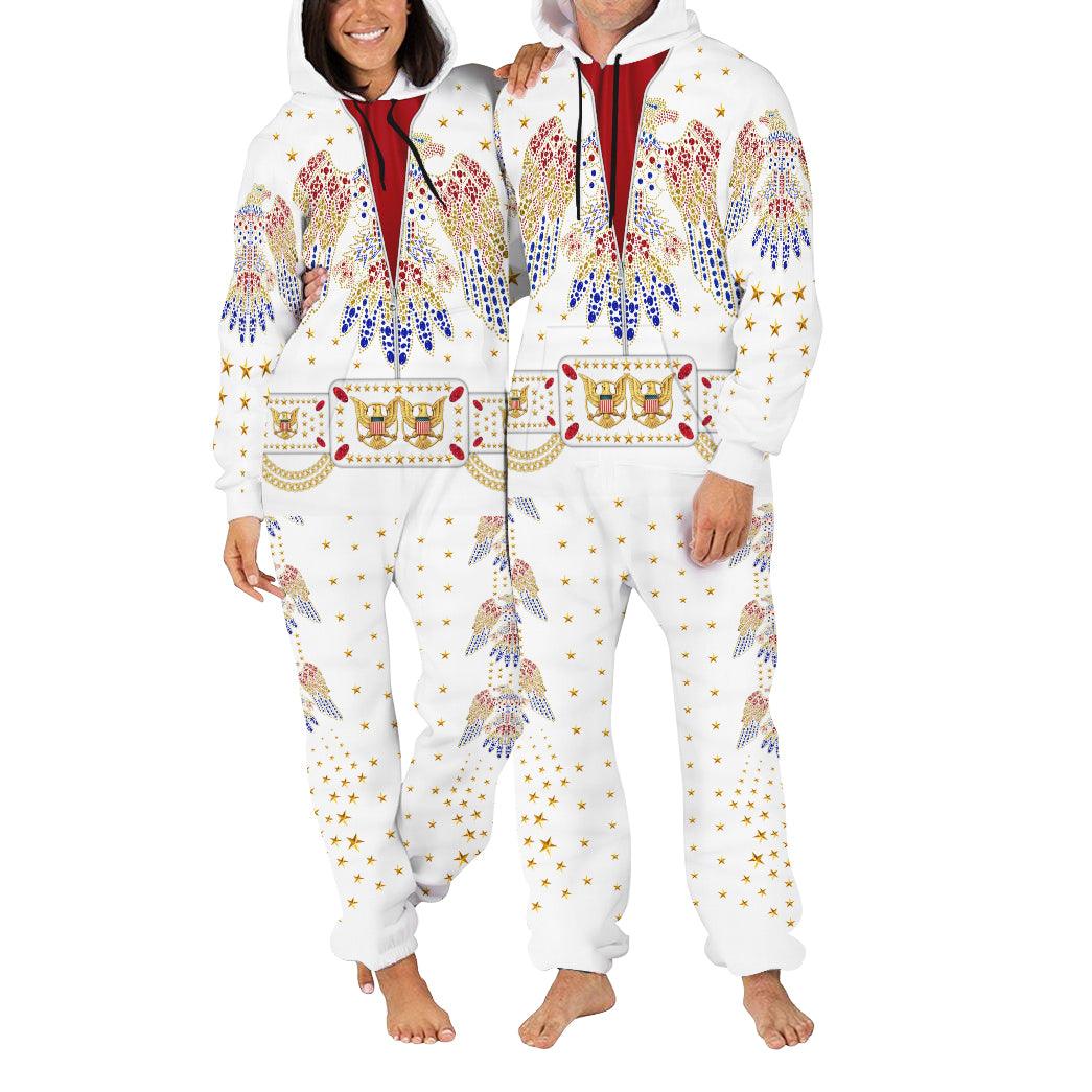CustomsPig Elvis Presley Eagle jumpsuit Costume - CustomsPig.com