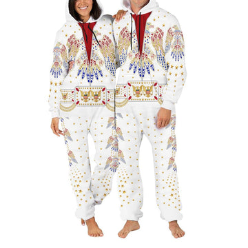 CustomsPig Elvis Presley Eagle jumpsuit Costume - CustomsPig.com