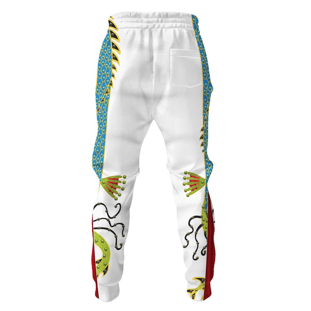 Gearhomie Elvis Presley The Dragon Outfit Costume Hoodie Sweatshirt T-Shirt Sweatpants - Gearhomie.com