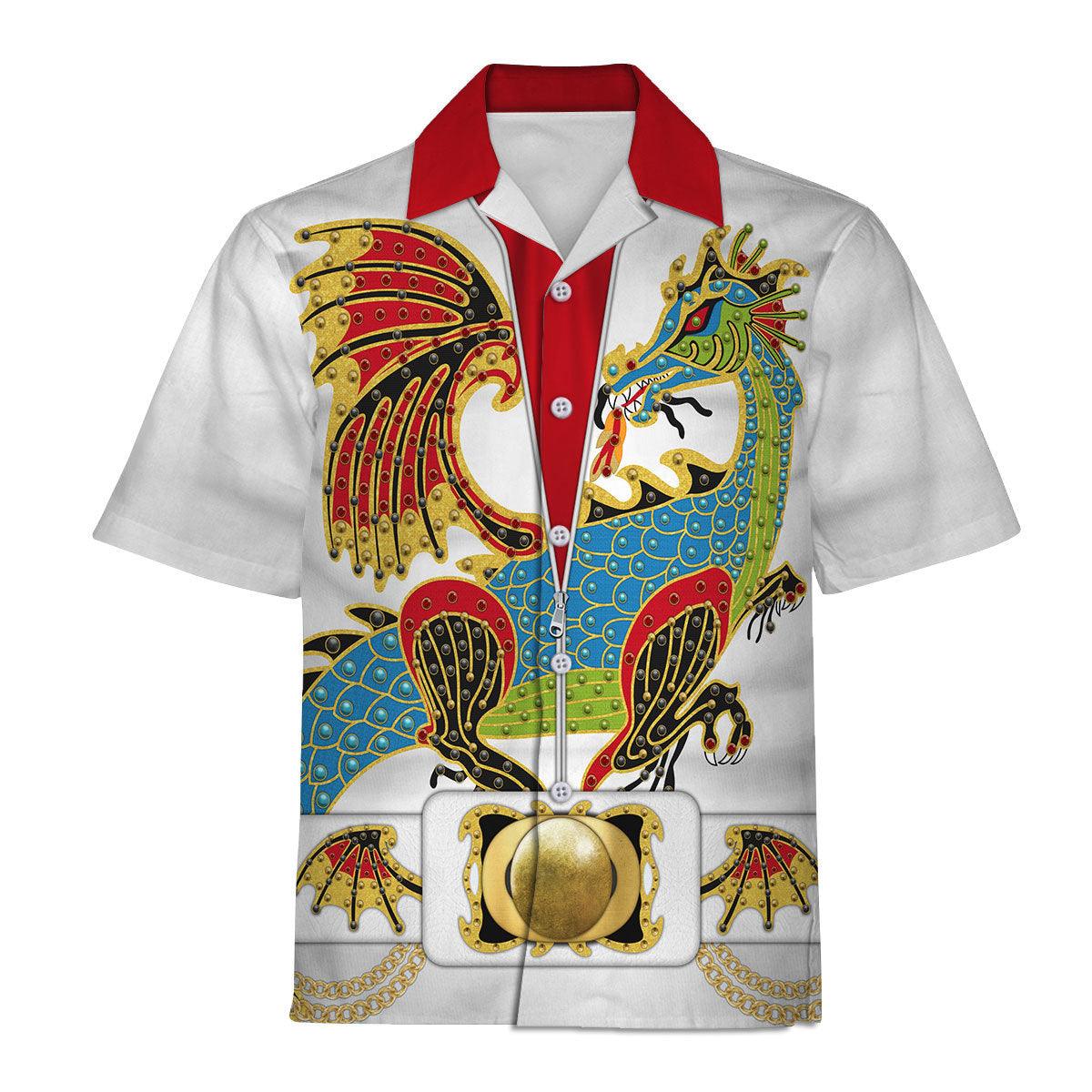 Gearhomie Elvis Presley The Dragon Outfit Costume Hoodie Sweatshirt T-Shirt Sweatpants - Gearhomie.com
