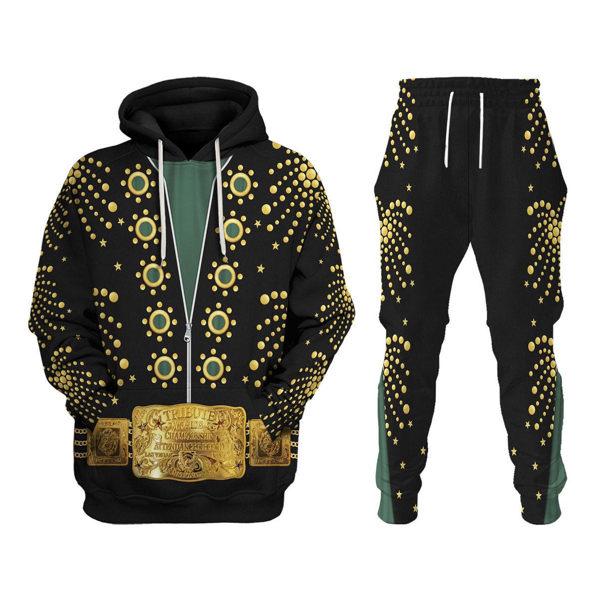 Gearhomie Elvis Presley The Fireworks Costume Hoodie Sweatshirt T-Shirt Sweatpants - Gearhomie.com
