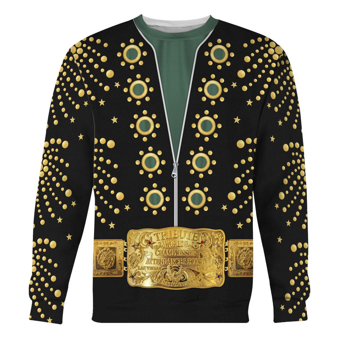 Gearhomie Elvis Presley The Fireworks Costume Hoodie Sweatshirt T-Shirt Sweatpants - Gearhomie.com