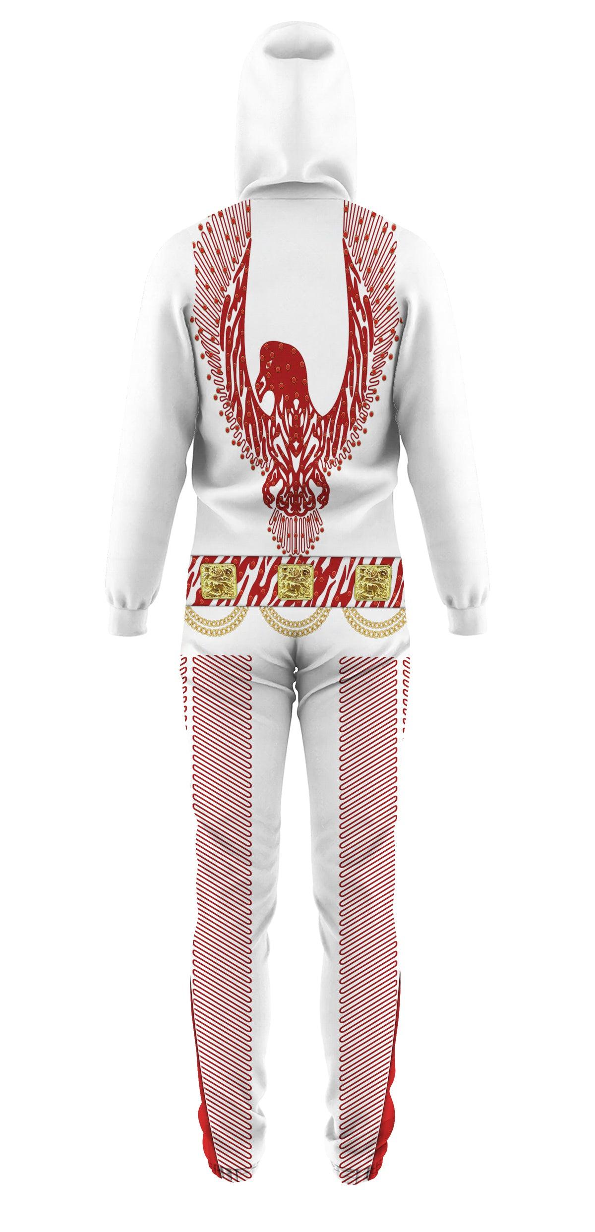 CustomsPig Elvis Red Phoenix jumpsuit Costume - CustomsPig.com