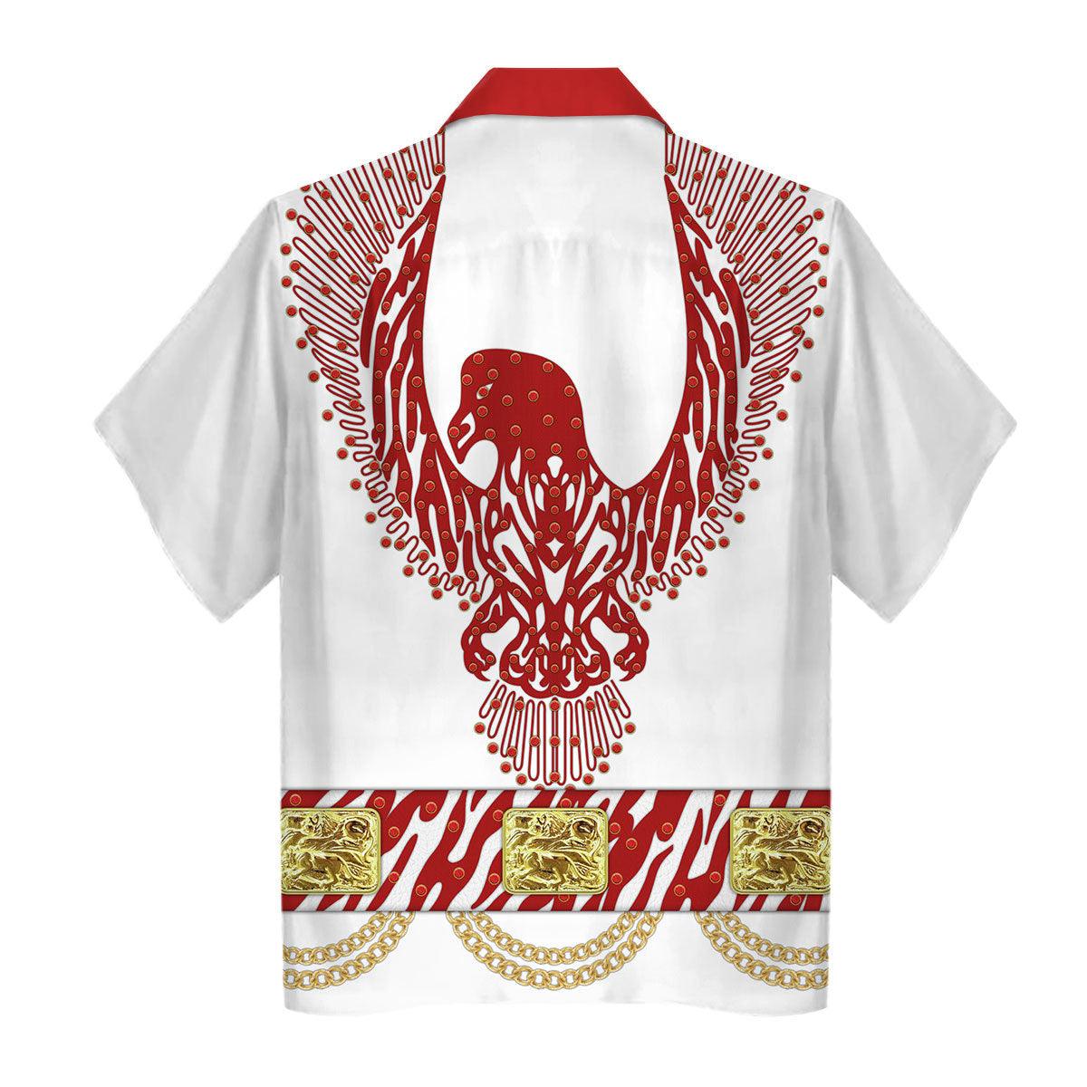 Gearhomie Elvis Red Phoenix Suit Costume Hoodie Sweatshirt T-Shirt Sweatpants - Gearhomie.com
