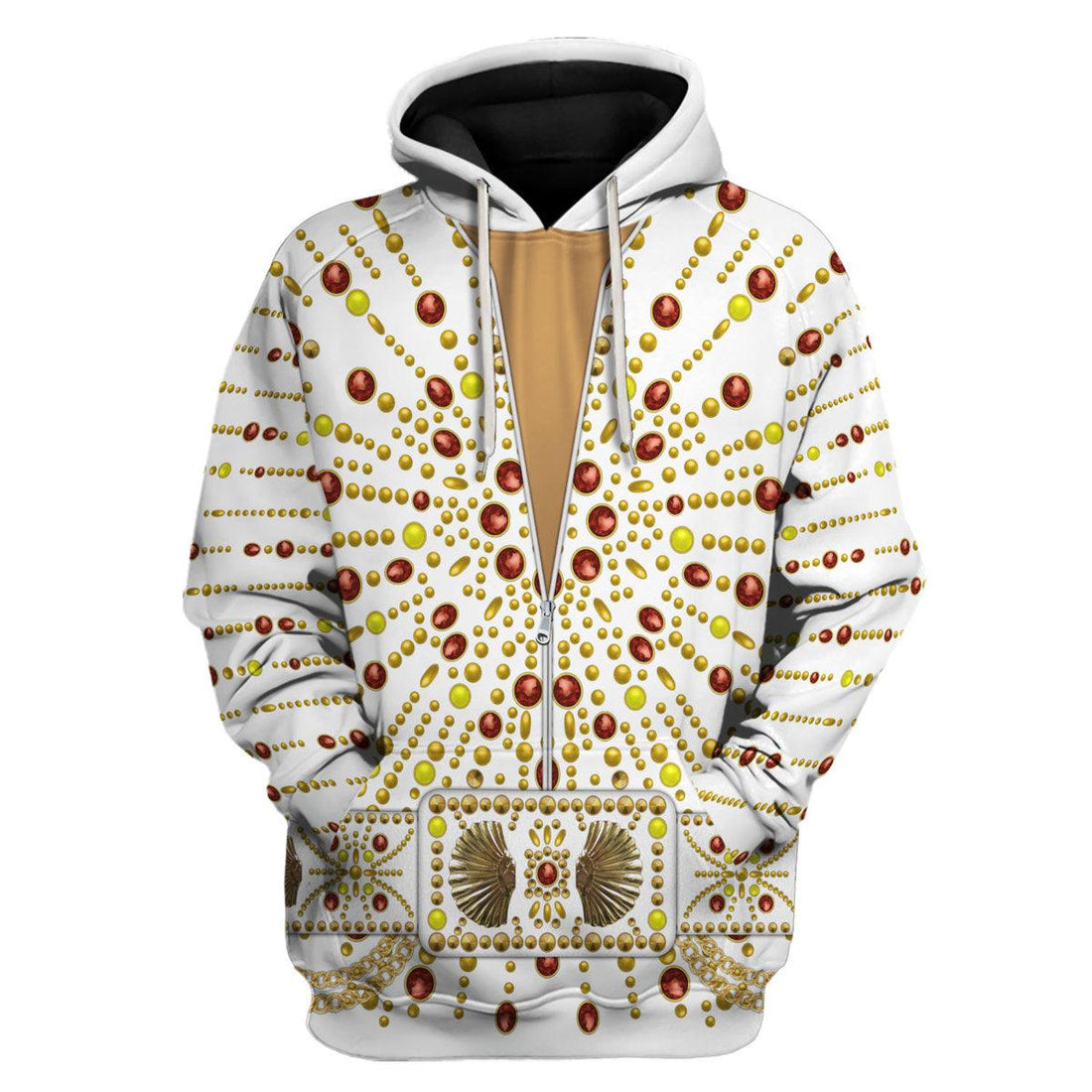 Gearhomie Elvis Sunburst Costume Hoodie Sweatshirt T-Shirt Sweatpants - Gearhomie.com
