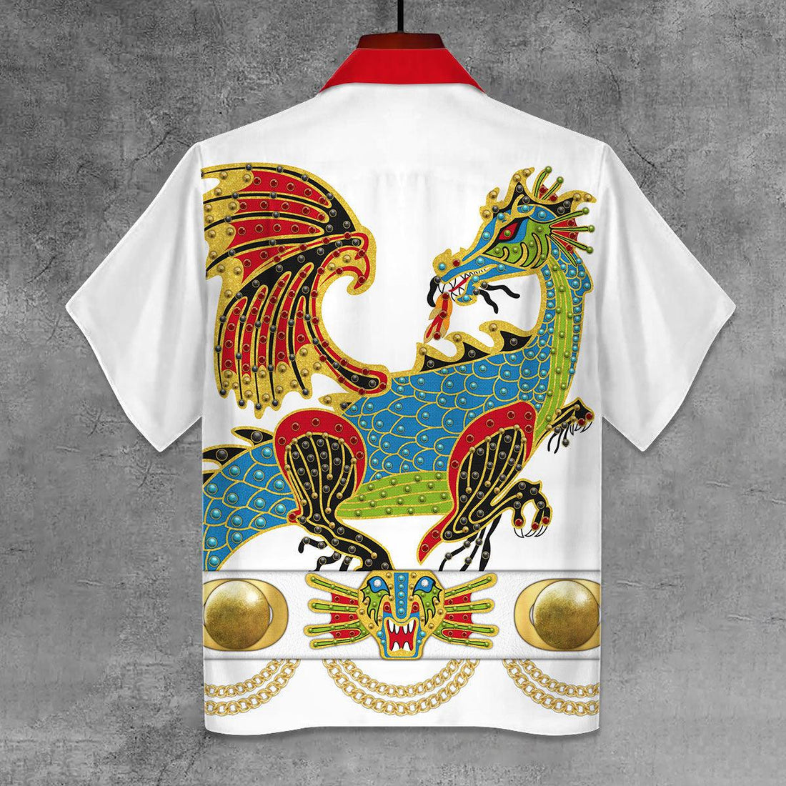 Gearhomie Elvis The Dragon Unisex Hawaii Shirt - Gearhomie.com