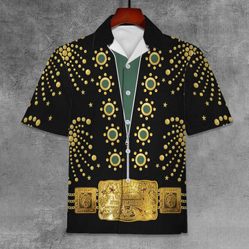 CustomsPig Elvis The Fireworks Unisex Hawaii Shirt - CustomsPig.com