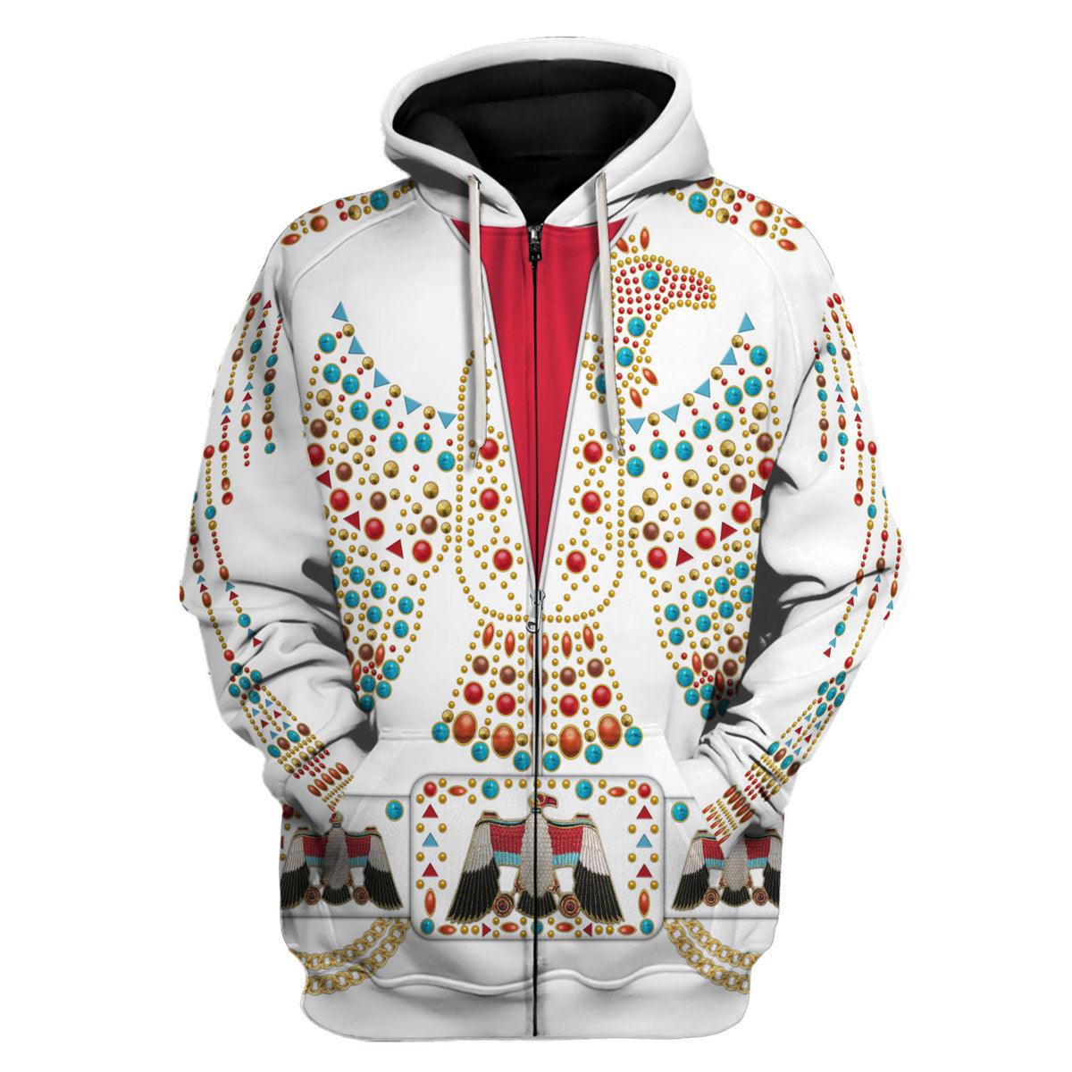 Gearhomie Elvis Thunderbird Costume Hoodie Sweatshirt T-Shirt Sweatpants - Gearhomie.com