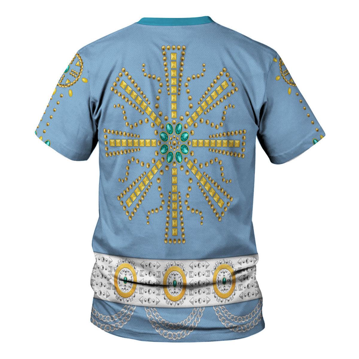 Gearhomie Elvis Tiffany Costume Hoodie Sweatshirt T-Shirt Sweatpants - Gearhomie.com