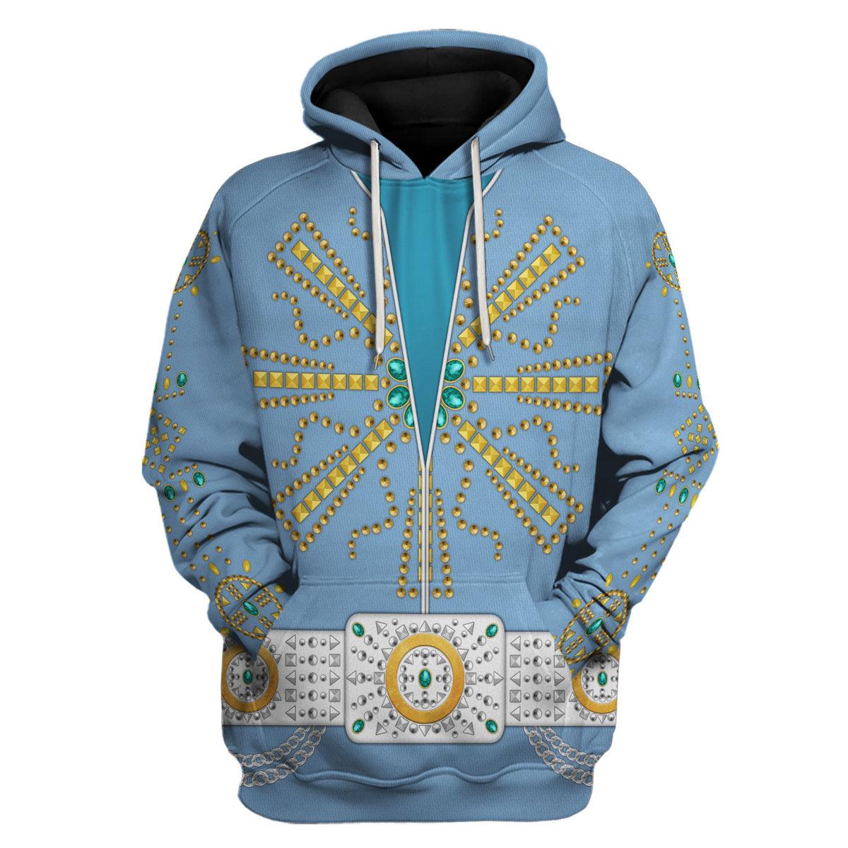 CustomsPig Elvis Tiffany Costume Hoodie Sweatshirt T-Shirt Sweatpants - CustomsPig.com