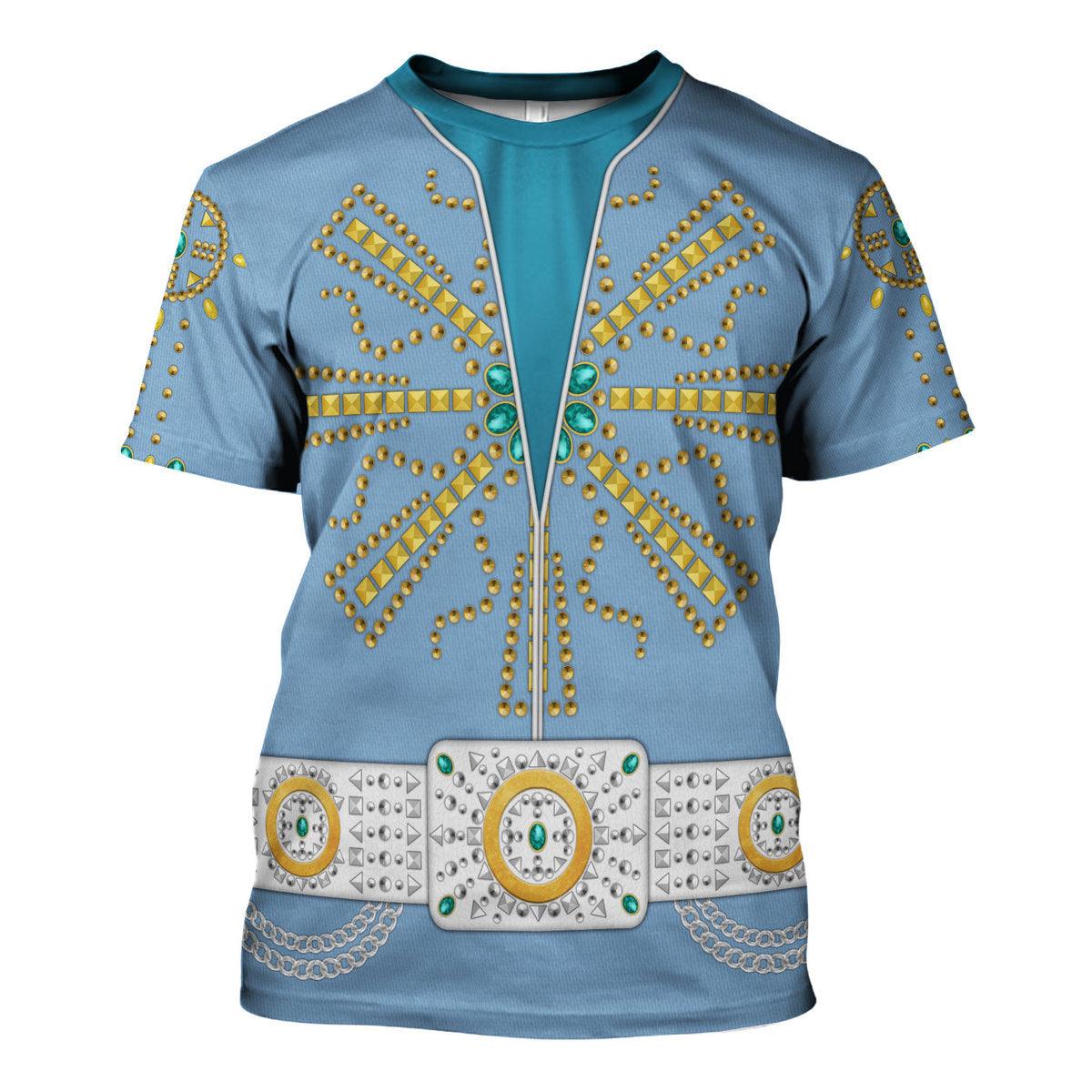 Gearhomie Elvis Tiffany Costume Hoodie Sweatshirt T-Shirt Sweatpants - Gearhomie.com