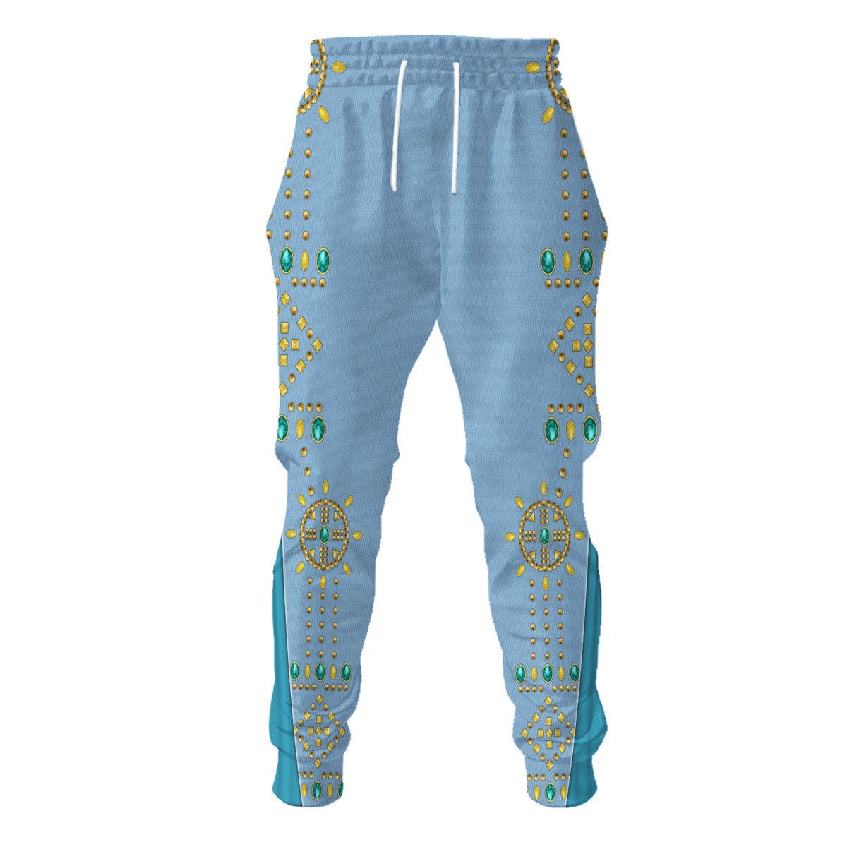 Gearhomie Elvis Tiffany Costume Hoodie Sweatshirt T-Shirt Sweatpants - Gearhomie.com