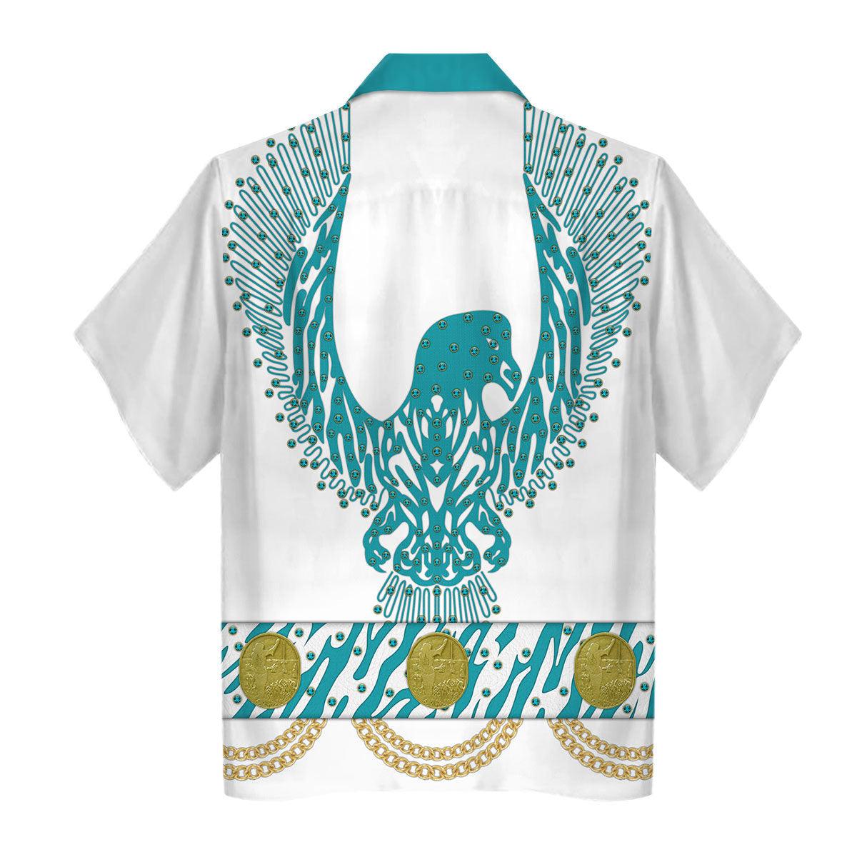 Gearhomie Elvis Turquoise Phoenix Costume Hoodie Sweatshirt T-Shirt Sweatpants - Gearhomie.com