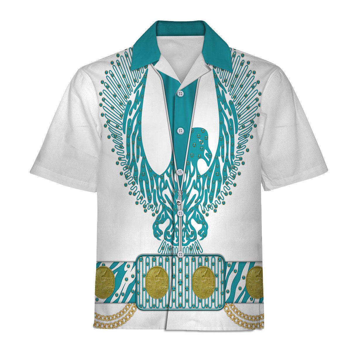 Gearhomie Elvis Turquoise Phoenix Costume Hoodie Sweatshirt T-Shirt Sweatpants - Gearhomie.com