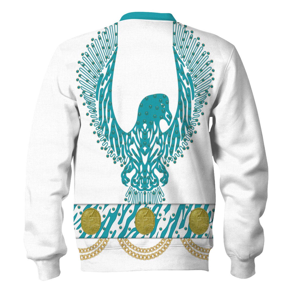 Gearhomie Elvis Turquoise Phoenix Costume Hoodie Sweatshirt T-Shirt Sweatpants - Gearhomie.com