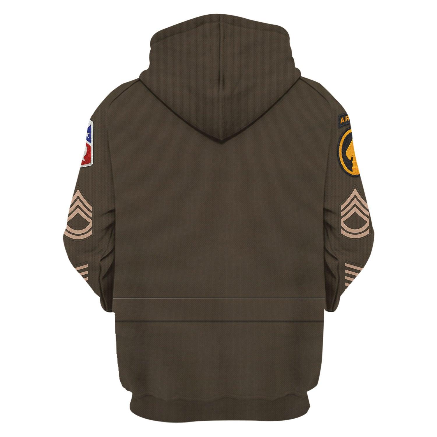 Gearhomie Enlisted Army Green Service Hoodie - Gearhomie.com