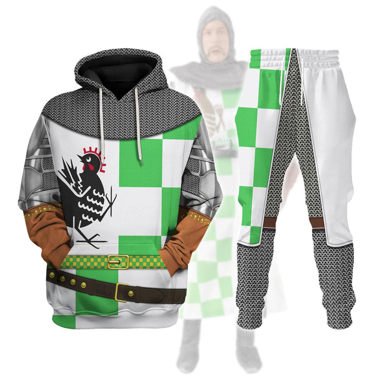 Gearhomie Eric Idle Knight Costume Hoodie Sweatshirt T-Shirt Tracksuit - Gearhomie.com