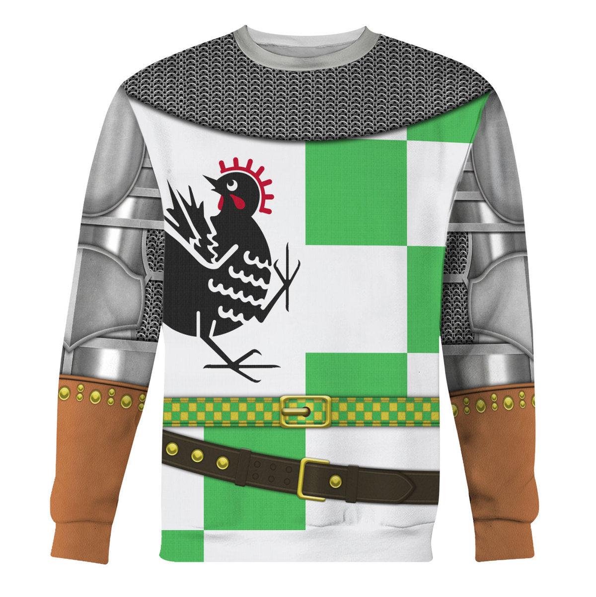 Gearhomie Eric Idle Knight Costume Hoodie Sweatshirt T-Shirt Tracksuit - Gearhomie.com