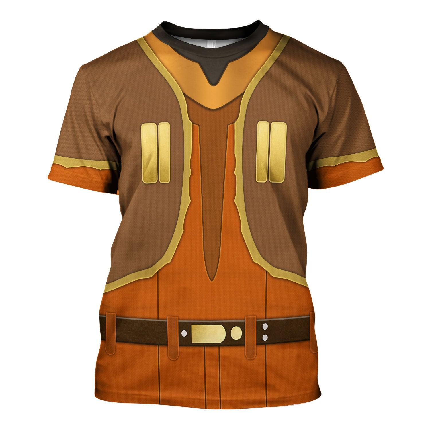 Gearhomie Ezra Bridger's Costume Hoodie Sweatshirt T-Shirt Sweatpants - Gearhomie.com