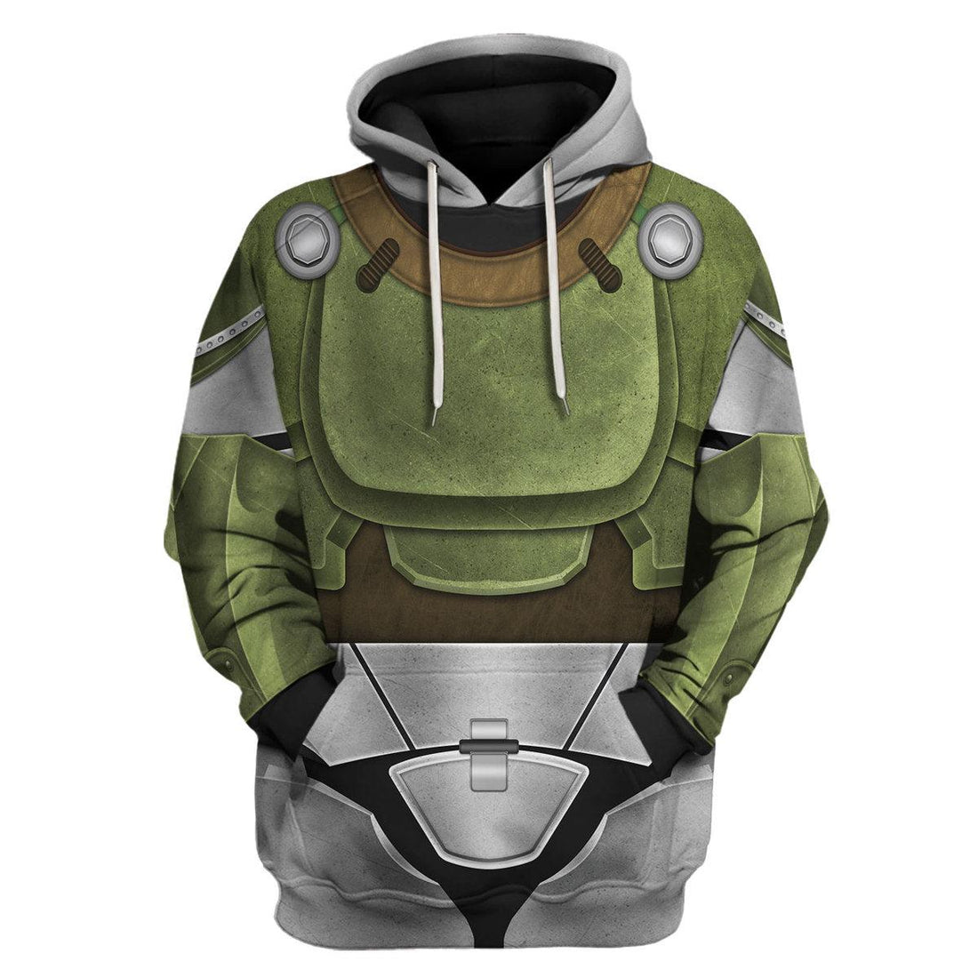 CustomsPig Fallout T-51b Power Armor Hoodie Sweatshirt T-Shirt Tracksuit - CustomsPig.com