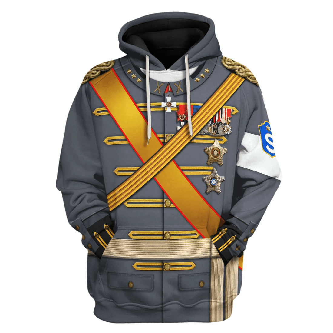Gearhomie Finnish Military Leader Carl Gustaf Emil Mannerheim Costume Hoodie Sweatshirt T-Shirt Tracksuit - Gearhomie.com
