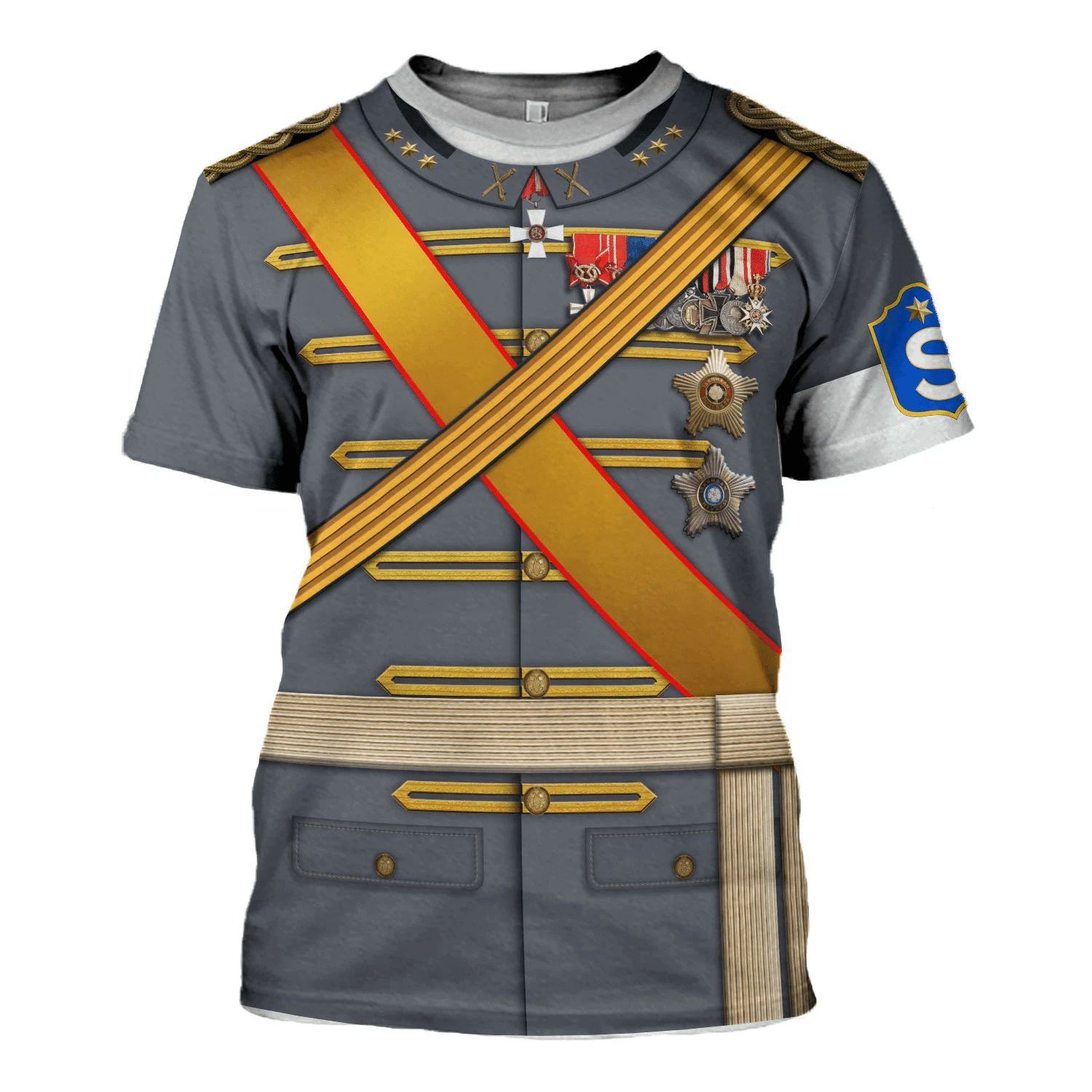 Gearhomie Finnish Military Leader Carl Gustaf Emil Mannerheim Costume Hoodie Sweatshirt T-Shirt Tracksuit - Gearhomie.com