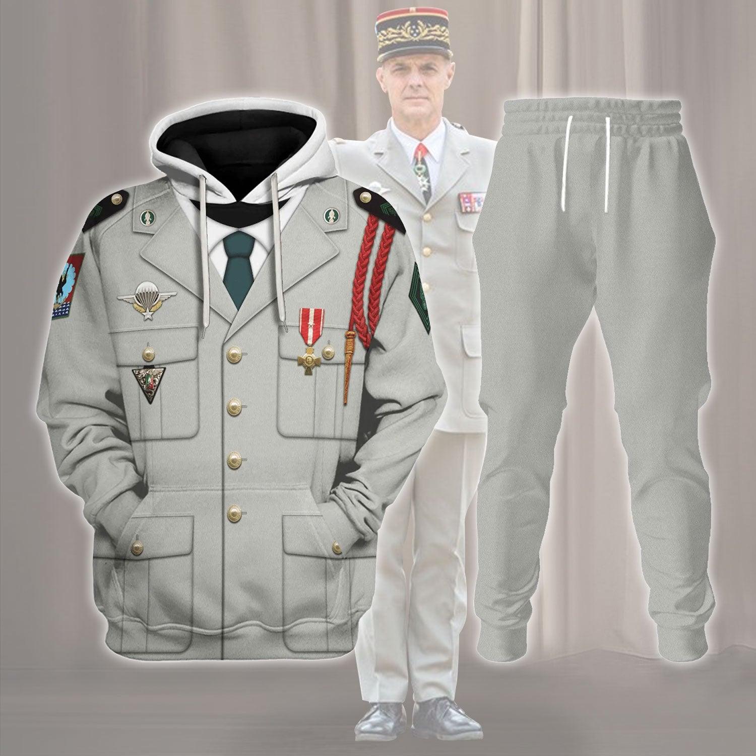 Gearhomie French Foreign Legion Costume Hoodie Sweatshirt T-Shirt Tracksuit - Gearhomie.com