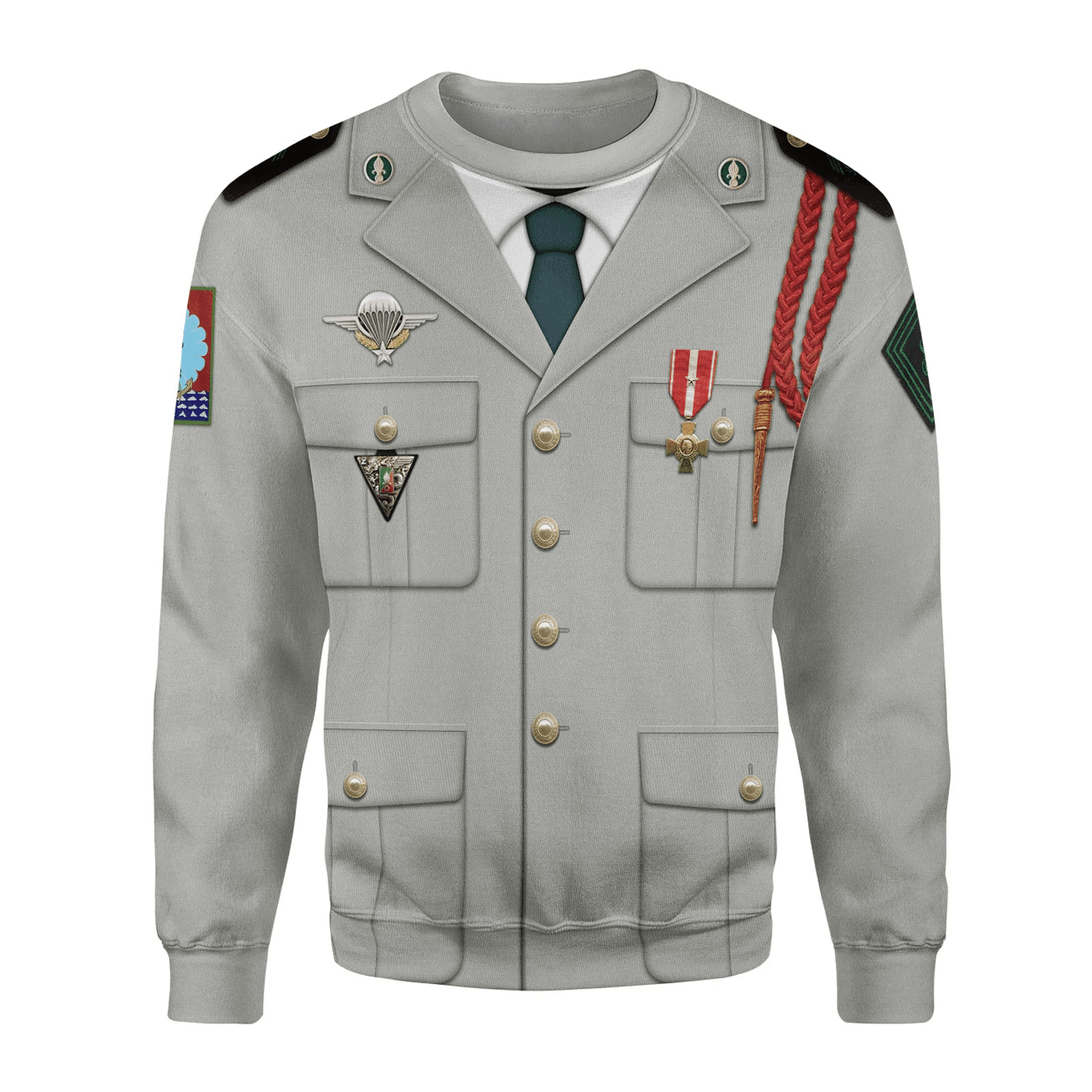 Gearhomie French Foreign Legion Costume Hoodie Sweatshirt T-Shirt Tracksuit - Gearhomie.com