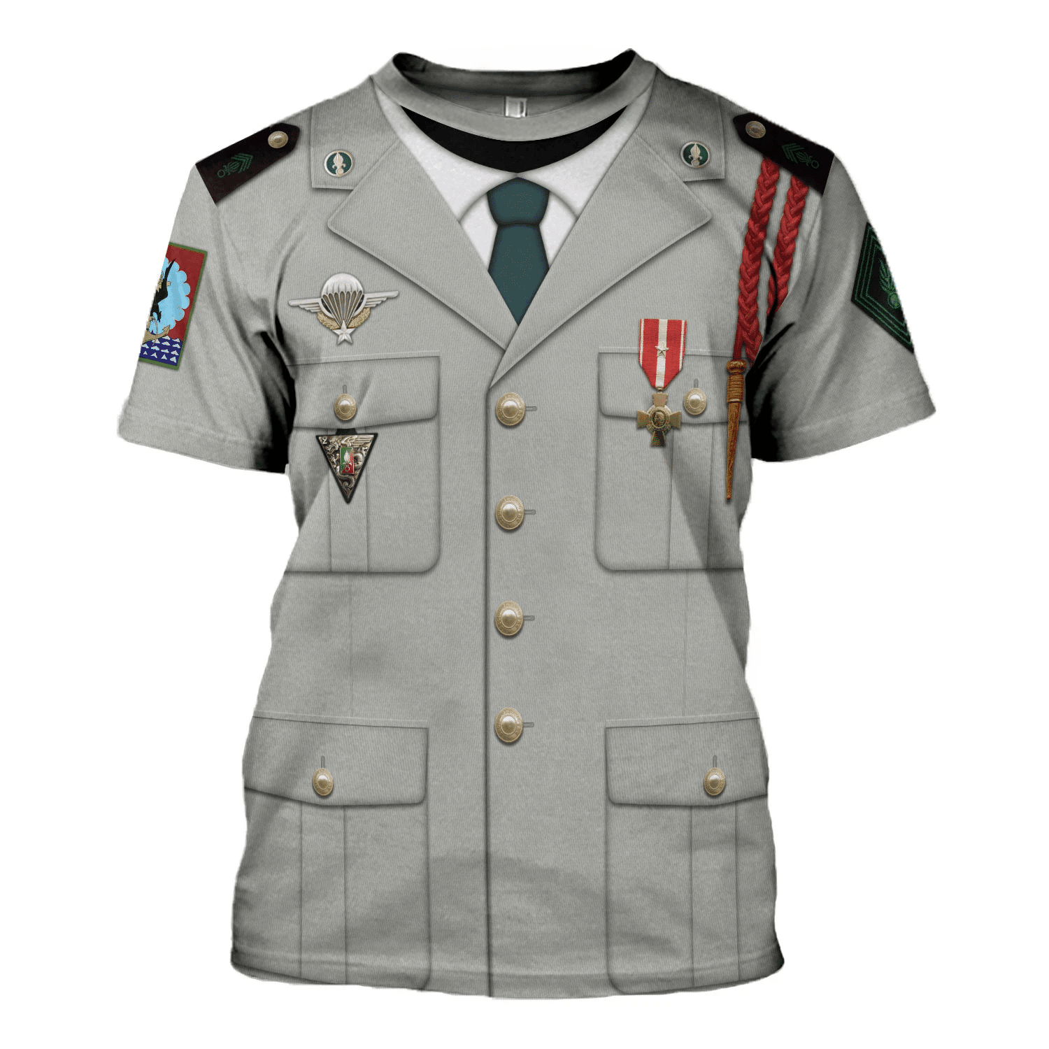 Gearhomie French Foreign Legion Costume Hoodie Sweatshirt T-Shirt Tracksuit - Gearhomie.com